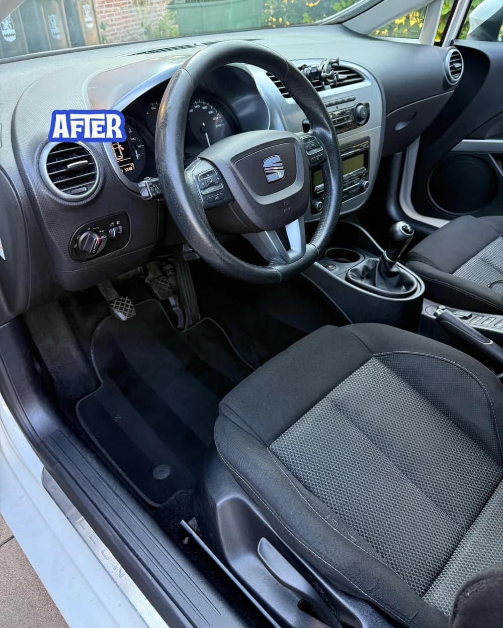 Interieur, na de reiniging